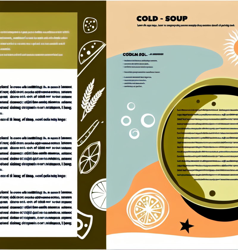 Soğuk Çorba Tarifleri: Yaz Aylarına Özel Ferah Lezzetler