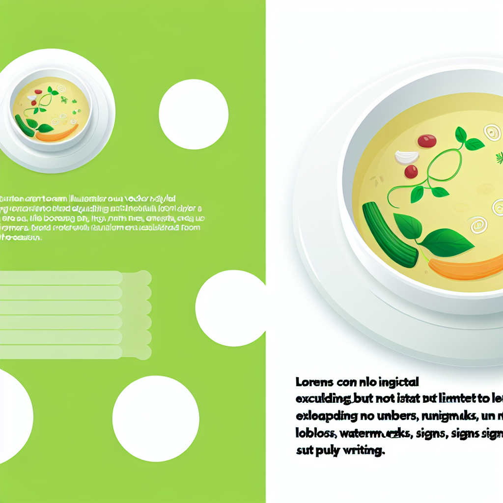 Yaz aylarında serinletici soğuk çorba tariflerini gösteren görsel